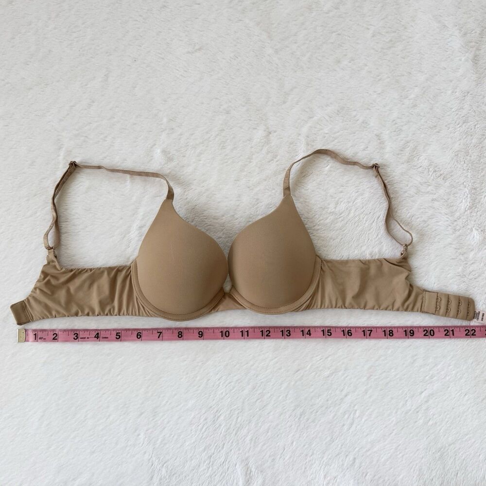 Victoria's Secret The T-Shirt Perfect Shape Smooth Push-Up Bra Size 30B Praline - Picture 8 of 8